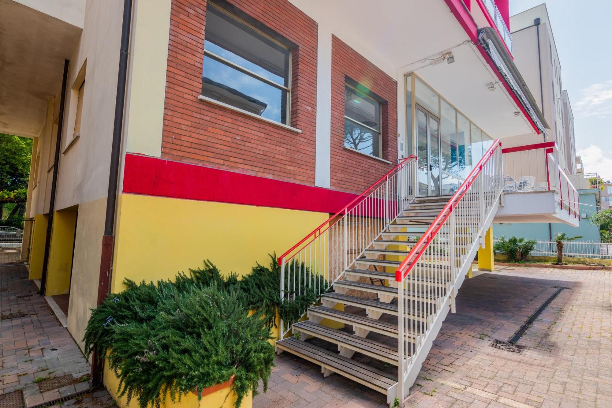 Hotel Serafini Rimini Exterior foto